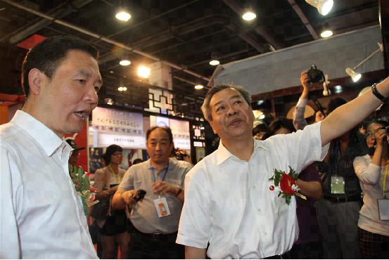 2012老字号展王星记获得“最佳展台设计奖”
