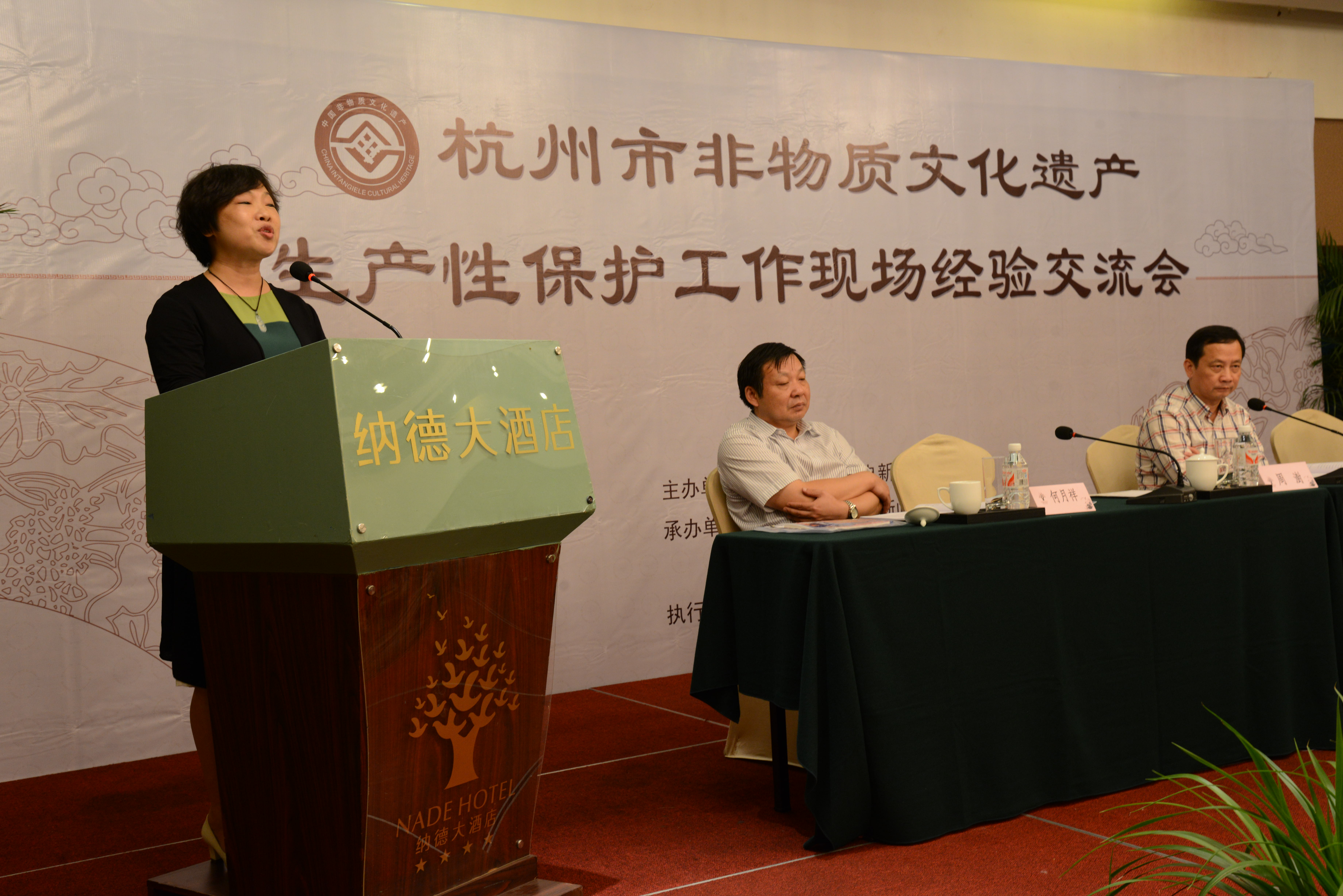 孙总在市非遗保护经验交流会上发言